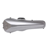 Maxbell 4/4 Violin Hard Case Sturdy Violin Storage for Beginner Violin Player Travel Silver