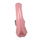 Maxbell 4/4 Violin Hard Case Sturdy Violin Storage for Beginner Violin Player Travel Pink