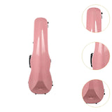 Maxbell 4/4 Violin Hard Case Sturdy Violin Storage for Beginner Violin Player Travel Pink