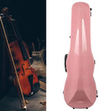 Maxbell 4/4 Violin Hard Case Sturdy Violin Storage for Beginner Violin Player Travel Pink