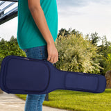 Maxbell Electric Guitar Bag Handbag Guitar Backpack for Classical Guitar Bass Guitar dark blue