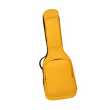 Maxbell Electric Guitar Bag Handbag Guitar Backpack for Classical Guitar Bass Guitar yellow