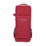 Maxbell Chinese Hulusi Flute Storage Case for Beginner Outdoor Performance Traveling Red