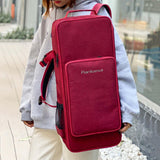 Maxbell Chinese Hulusi Flute Storage Case for Beginner Outdoor Performance Traveling Red