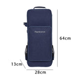 Maxbell Chinese Hulusi Flute Storage Case for Beginner Outdoor Performance Traveling Blue