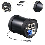 Maxbell Dmx Signal Distributor EU Plug Adapter 6 Way for Club Mobile Phone CD Player