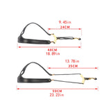 Maxbell Sax Neck Strap Portable Wind Instrument Strap for Alto Soprano Holiday Gifts