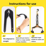 Maxbell Sax Neck Strap Portable Wind Instrument Strap for Alto Soprano Holiday Gifts