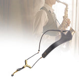 Maxbell Sax Neck Strap Portable Wind Instrument Strap for Alto Soprano Holiday Gifts