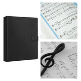 Maxbell Music Sheet File Holder Note File Organizer for Home Office Worker Musicians A 30Pcs Inner Pages