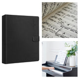 Maxbell Music Sheet File Holder Note File Organizer for Home Office Worker Musicians A 30Pcs Inner Pages