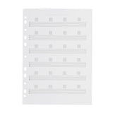 Maxbell Music Sheet File Holder Note File Organizer for Home Office Worker Musicians A 30Pcs Inner Pages