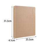 Maxbell Music Sheet File Holder Note File Organizer for Home Office Worker Musicians C 20Pcs Inner Pages