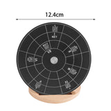 Maxbell Melody Chords Tool Lightweight Circle Chords Wheel for Violin Piano Teachers with Base