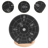 Maxbell Melody Chords Tool Lightweight Circle Chords Wheel for Violin Piano Teachers with Base