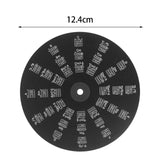 Maxbell Melody Chords Tool Lightweight Circle Chords Wheel for Violin Piano Teachers without Base