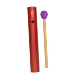 Maxbell Wah Tube Professional Lightweight with Mallet for Gifts Concerts Parties Red