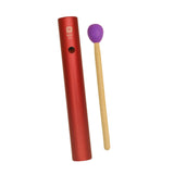 Maxbell Wah Tube Professional Lightweight with Mallet for Gifts Concerts Parties Red