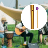 Maxbell Wah Tube Professional Lightweight with Mallet for Gifts Concerts Parties Orange