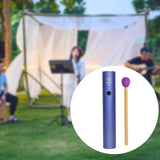 Maxbell Wah Tube Professional Lightweight with Mallet for Gifts Concerts Parties Dark Blue