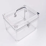 Maxbell Medication Box Dustproof with Handle First Aid Box for Family Travel Camping