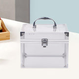 Maxbell Medication Box Dustproof with Handle First Aid Box for Family Travel Camping