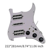 Maxbell Guitar Pickguard Double Panel Pickup for Modern Guitar Electric Guitar Parts