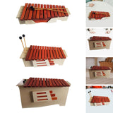 Maxbell 13 Note Wood Xylophone Montessori for School Orchestras Family Sessions Home Trebles