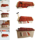 Maxbell 13 Note Wood Xylophone Montessori for School Orchestras Family Sessions Home Trebles