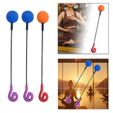 Maxbell Friction Gong Mallet Gong Resonant Mallet for Playing Sound Baths Meditation 1Pcs