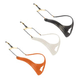 Maxbell Saxophone Shoulder Harness Comfortable Saxophone Strap for Baritone Sax Alto Black