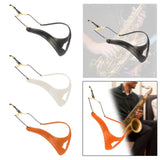 Maxbell Saxophone Shoulder Harness Comfortable Saxophone Strap for Baritone Sax Alto Black