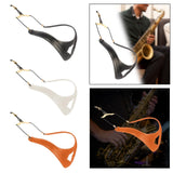Maxbell Saxophone Shoulder Harness Comfortable Saxophone Strap for Baritone Sax Alto Black