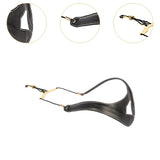 Maxbell Saxophone Shoulder Harness Comfortable Saxophone Strap for Baritone Sax Alto Black