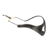 Maxbell Saxophone Shoulder Harness Comfortable Saxophone Strap for Baritone Sax Alto Black