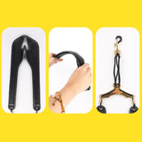 Maxbell Saxophone Shoulder Harness Comfortable Saxophone Strap for Baritone Sax Alto Black