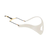 Maxbell Saxophone Shoulder Harness Comfortable Saxophone Strap for Baritone Sax Alto White