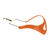 Maxbell Saxophone Shoulder Harness Comfortable Saxophone Strap for Baritone Sax Alto Orange