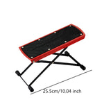 Maxbell Guitar Foot Stool Stable Footrest for Acoustic Electric Guitar Guitar Player