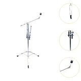 Maxbell Cymbal Stand Adjustable Triangle Bracket for Performance Practice Music Room