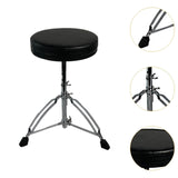 Maxbell Drum Chair Non Slip Drum Seat Stool for Instrument Players Musician Drummers