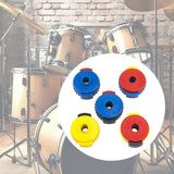 Maxbell 5Pcs Cymbal Quick Release Nut Replaces Drum Accessories for Jazz Drum Cymbal