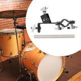 Maxbell Cowbell Holder Clamp with Rod Professional Percussion Instrument Accessories