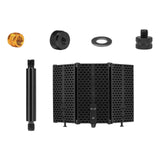 Maxbell Microphone Shield Mic Sound Absorbing Foam for Broadcasting Studio Recording ABS  Three Panels