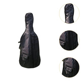 Maxbell Cello Bag Multiple Pockets Padded Rainproof for Camping Concert Performances