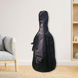 Maxbell Cello Bag Multiple Pockets Padded Rainproof for Camping Concert Performances