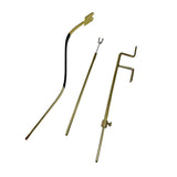 Maxbell 3 Pieces Cello Luthier Tools Cello Sound Post Tool for DIY Pianists Cellists bent