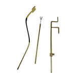 Maxbell 3 Pieces Cello Luthier Tools Cello Sound Post Tool for DIY Pianists Cellists bent