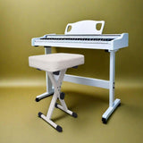 Maxbell Padded Keyboard Seat Padded Piano Bench for Electronic Piano Guitar Practice