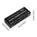 Maxbell Guitar Pedals Power Supply Portabl for Charging Speaker, Musical Instruments